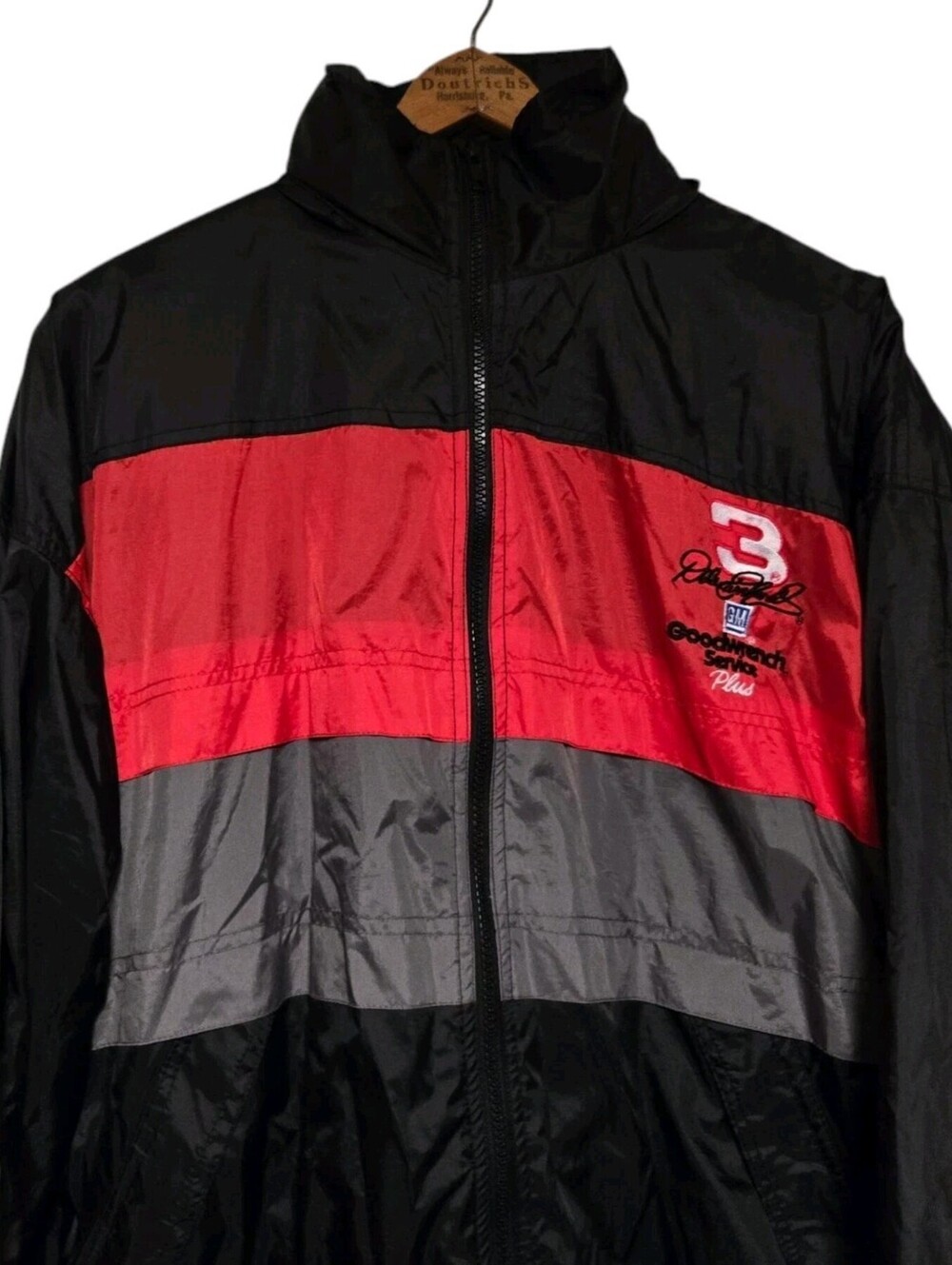 Vintage Dale Earnhardt Jacket Size Large GoodWrench NASCAR Pit Crew Coach's